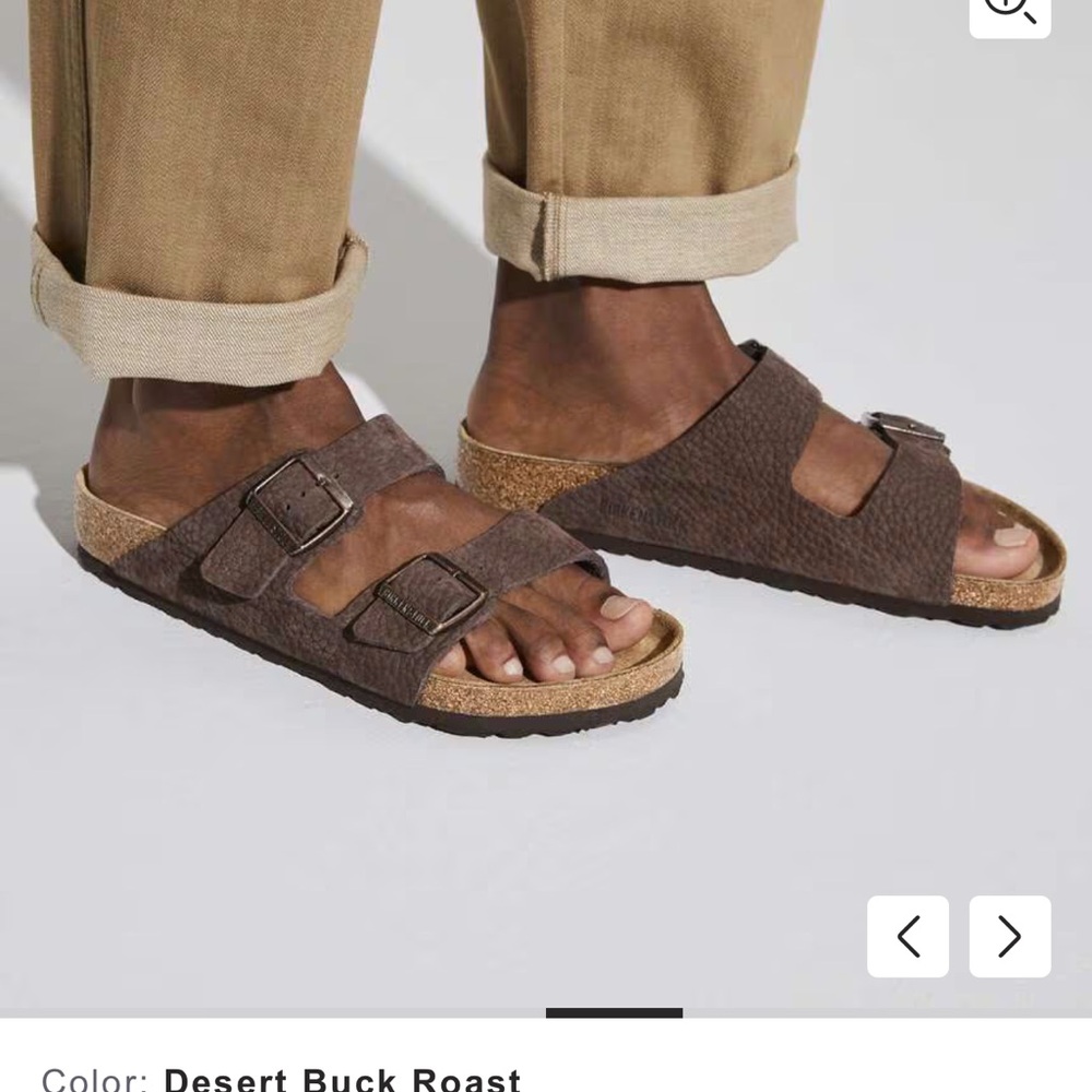 Birkenstock Desert Buck Roast Sandals
